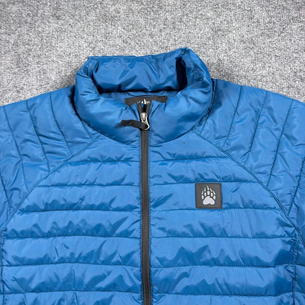 Alaskan Hardgear Puffin Jacket Mens Large Blue Quilted Duluth Trading Co